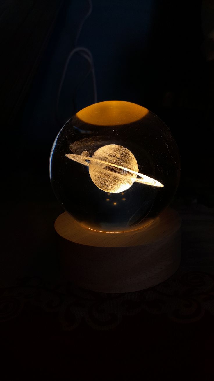 Create Your Own Cosmic Oasis with the Galaxy Crystal Ball Night Light