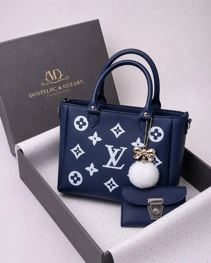 Luxury Monogram Handbag Set: Elevate Your Style with This 3-Piece Combo