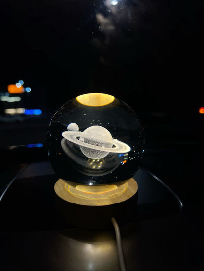 Create Your Own Cosmic Oasis with the Galaxy Crystal Ball Night Light
